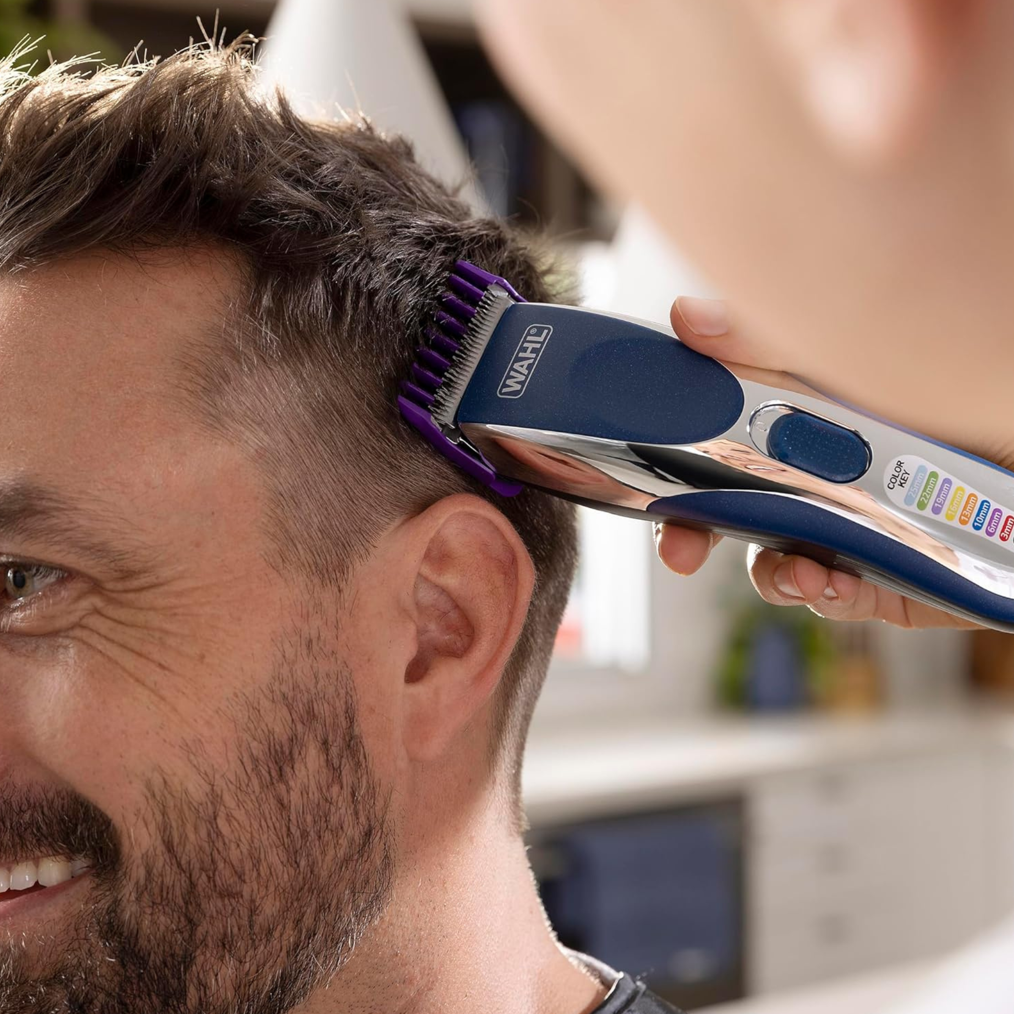 Wahl Color Pro Cordless Combo w Barber Knuckle Fade Brush