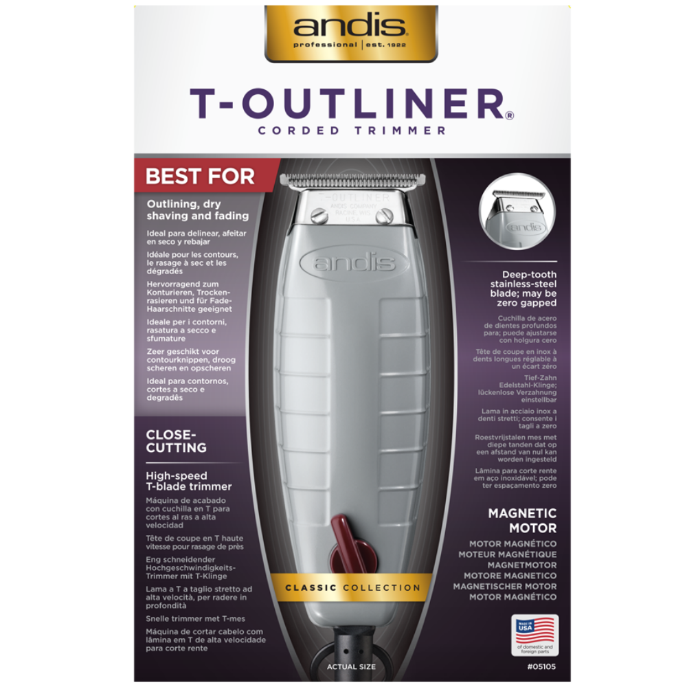 Andis T-Outliner Pro Corded Trimmer