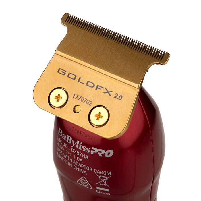 BaByliss PRO RedFX Skeleton Lithium Hair Trimmer FX787R