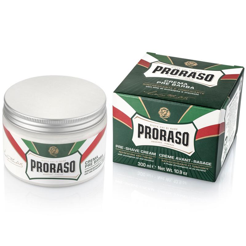 Proraso Pre & Aftershave Cream Refresh Eucalyptus & Menthol 300ml with box