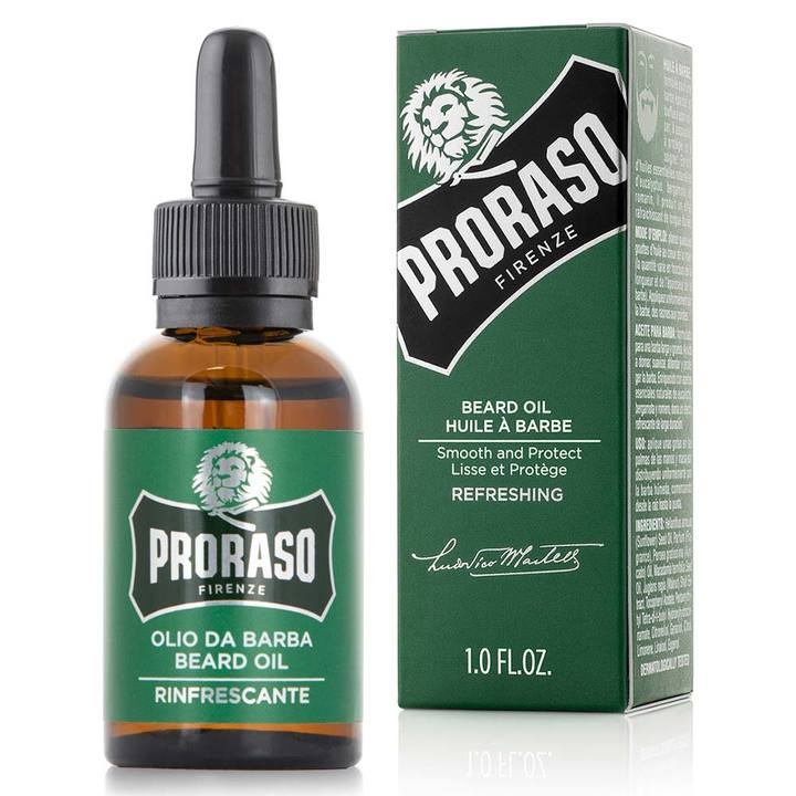 Proraso Beard Oil Refresh Eucalyptus & Rosemary 30ml