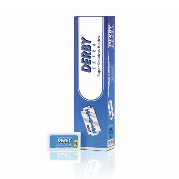 Derby Extra Double Edge Super Stainless Razor Blades - 200 Blades